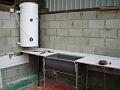 Washing up area